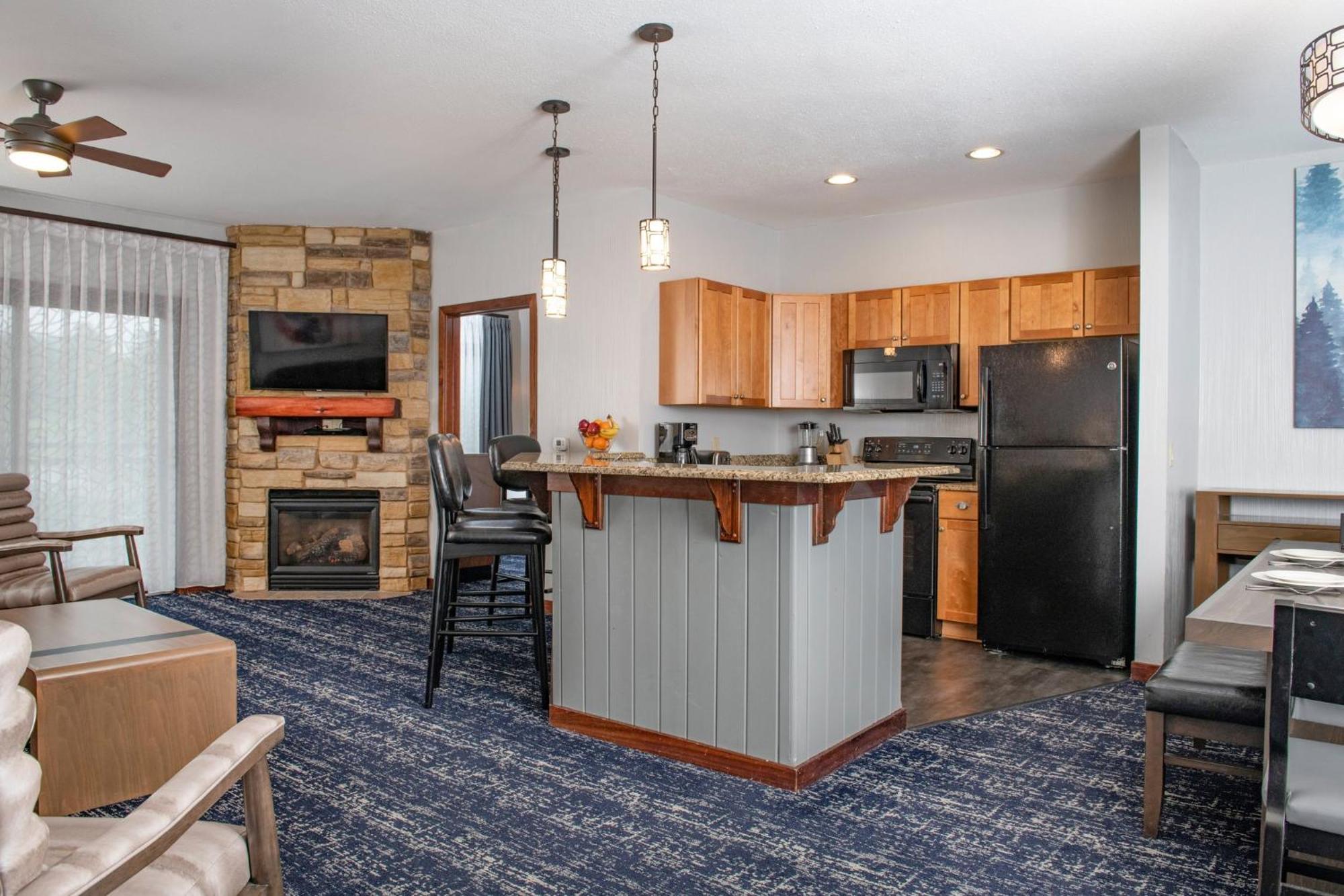 Club Wyndham Glacier Canyon Lake Delton Exterior foto