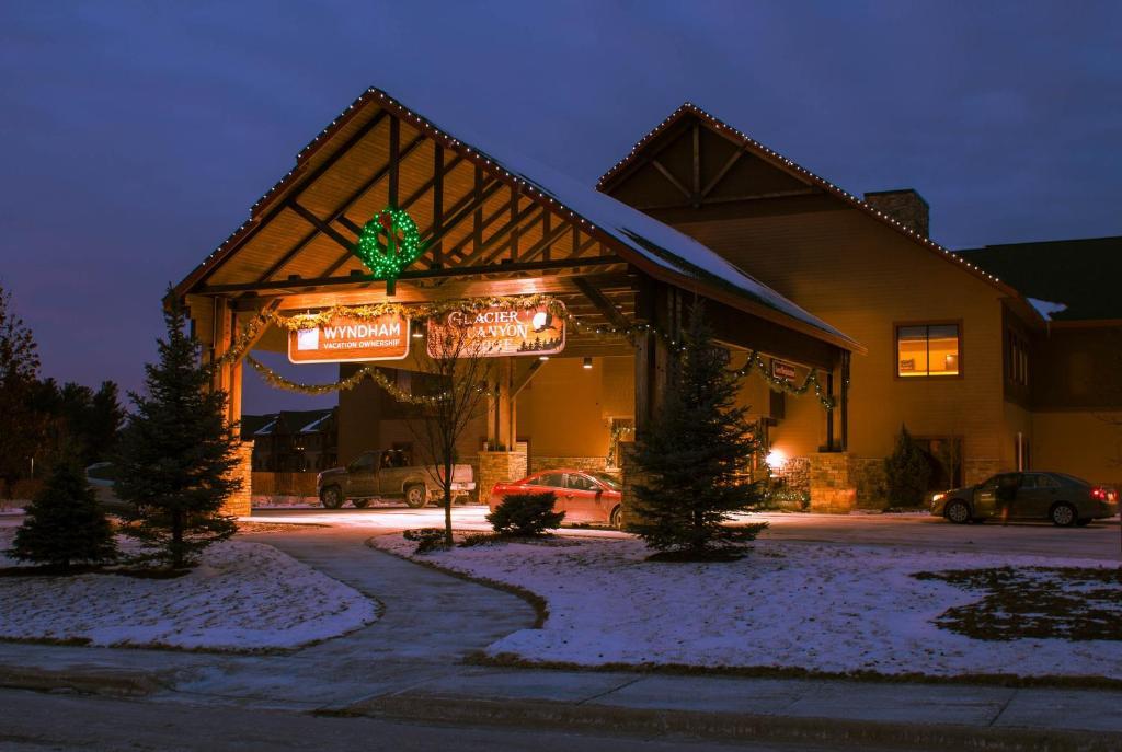 Club Wyndham Glacier Canyon Lake Delton Exterior foto